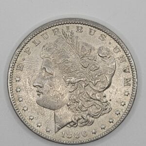 Morgan dollar 1886 O USA avers