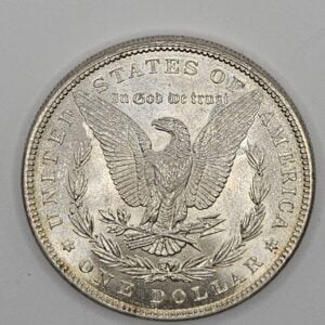 Morgan dollar 1887 USA revers