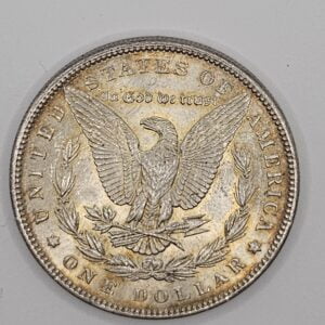 Morgan dollar 1896 USA revers