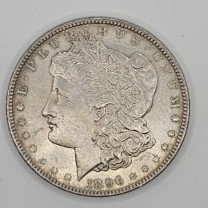 Morgan dollar 1896 USA avers