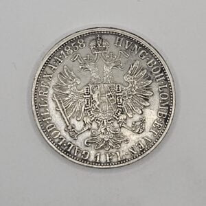 1 Florin 1858 A Autriche revers