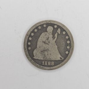 Avers Quarter dollar 1888 San francisco