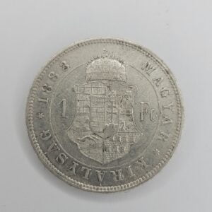 1 Forint 1883 Hongrie revers