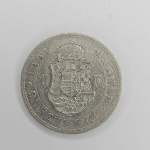 1 Forint 1891 Hongrie revers