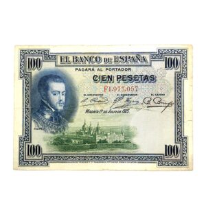 Recto 100 pesetas 1925