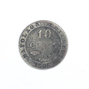 Revers 10 Centimes 1809 I Limoges Napoléon Ier