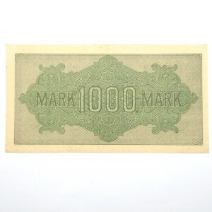 Verso 1000 mark 1923 Allemagne