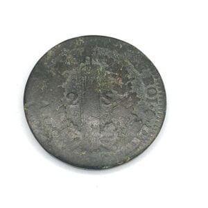 Revers 2 sols 1792 B Rouen