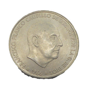 Avers 100 pesetas 1967 franco