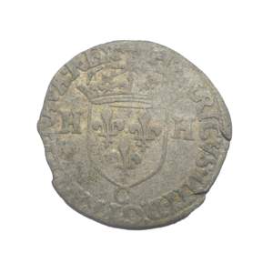 Revers douzain Henri IV 1593 St Lo