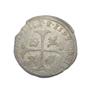 Avers douzain Henri IV 1593 St Lo