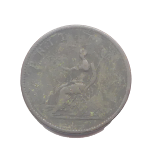 Revers Halfpenny 1806 George III United kingdom