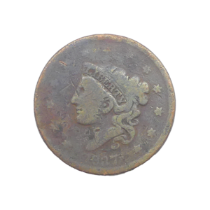 Avers Large cent USA 1837