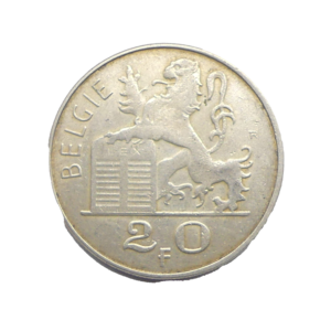 Revers 20 francs Belgique 1949