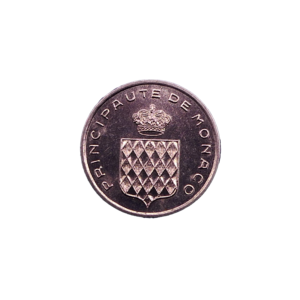 Avers Un centime 1976 Monaco