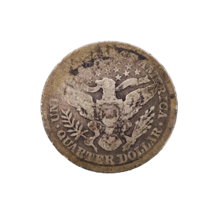 Revers Quarter dollar 1897 Philadelphie USA