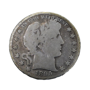 Avers Half dollar 1895 Philadelphie USA