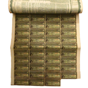 Obligation République de chine 1913 verte 505 Francs page 2