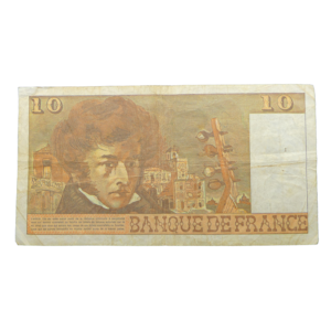 Verso 10 francs Berlioz 1972 - 1978