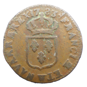 Revers Sol France 1783 Lille Louis XVI