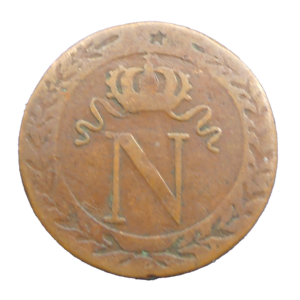 Avers France 10 centimes 1809 M Toulouse Napoléon Ier