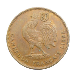 Avers 50 Centimes Cameroun Français 1943
