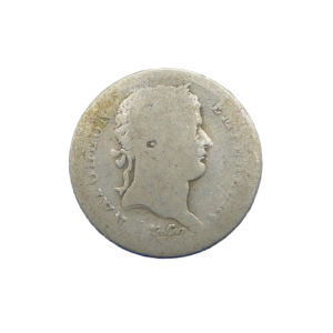 Avers demi franc 1808 A Paris Napoléon Ier France