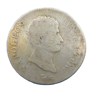 Avers 2 francs An 13 A Paris Napoléon Ier France