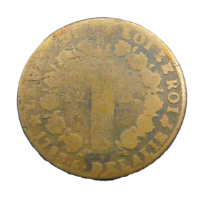 Revers 12 deniers 1793 MA Marseille France