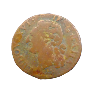 Avers demi sol 1777 Montpellier Louis XVI France