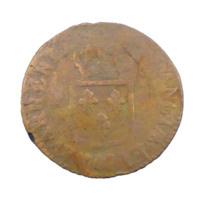 Revers sol Date illisible Toulouse Louis XVI France