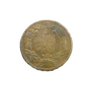 Revers one cent 1858 flying eagle USA