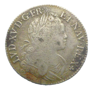 avers écu argent 1718 Paris Louis XV dit 