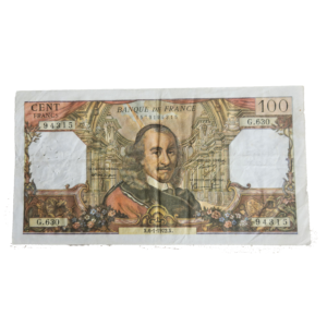 Recto 100 Francs corneille