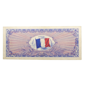 Verso 500 Francs 1944 Type drapeau