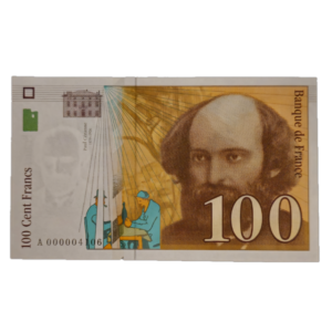 Recto 100 Francs Cézanne 1997 SPL A000004106