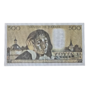 Verso 500 Francs pascal