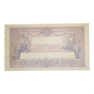 Verso billet 1000 francs bleu et rose 1917 SUP P-67