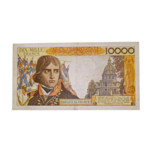 Verso billet 10000 Francs Napoleon Bonaparte 01-03-1956 P-136