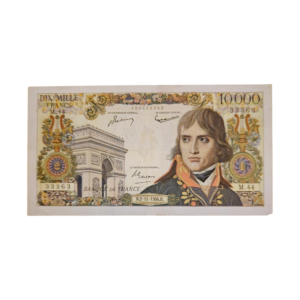 Recto billet 10000 Francs Napoleon Bonaparte 02-11-1956 P-136