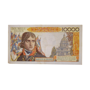 Verso billet 10000 Francs Napoleon Bonaparte 02-11-1956 P-136
