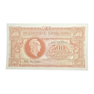 FRANCE - Billet 500 Francs Marianne 1945  Fay# VF.11