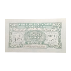 FRANCE - Billet 1000 Francs Marianne 1945 Chiffres gras Fay# VF.12