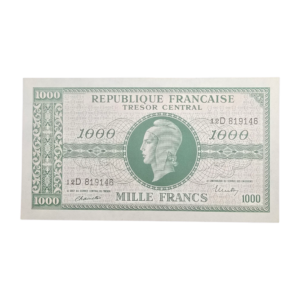 FRANCE - Billet 1000 Francs Marianne 1945 Chiffres maigres Fay# VF.12