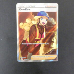 Ouvrière Full art 195/195 épée et bouclier Tempête argenté