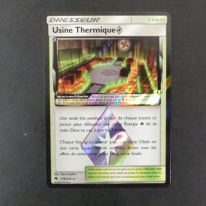 Usine Thermique holo 178/214 Soleil et Lune Tonnerre Perdu