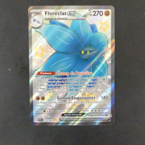 Floréclat shiny EX Full art 218/091 Ecarlate et Violet Destinée de Paldea 
