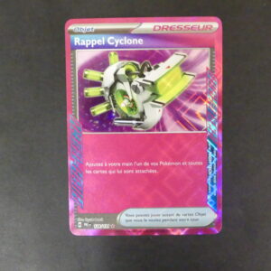 Rappel Cyclone Gadget 128/131 Ecarlate et Violet Évolutions Prismatiques