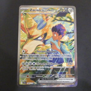 Zacian ex de nabil 186/159 alt écarlate et violet aventure ensemble