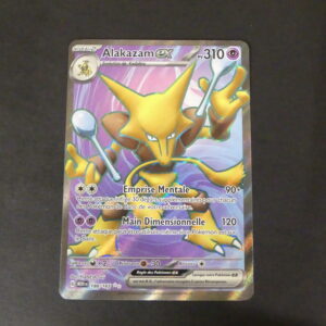 Alakazam ex full art 188/165 151 Ecarlate et Violet